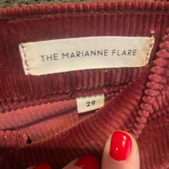 Denim Forum Anthropologie corduroy flared pants - Picture 4 of 11